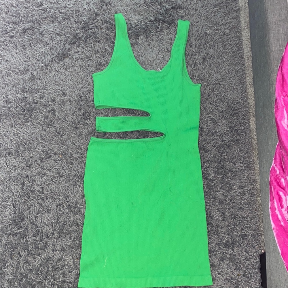 Green Stretchy Dress